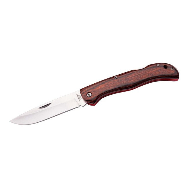 Herbertz 9,7 cm coltello, legno pakka marrone