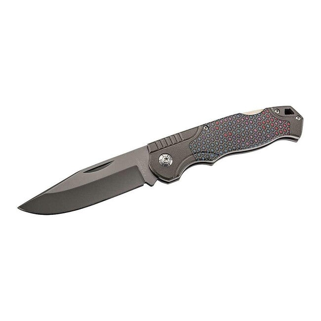 Herbertz 9 cm coltello, acciaio inossidabile, motivo a nido d'ape