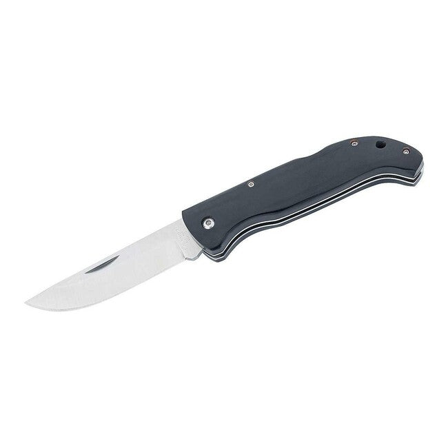 Herbertz Coltello per il tempo libero 9 cm, legno nero Pakka