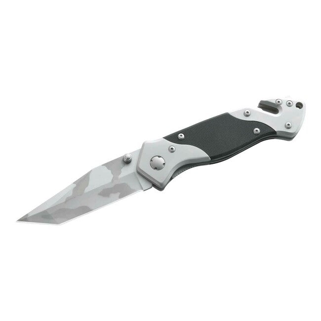 Herbertz 8,6 cm coltello di salvataggio acciaio inox, nero, G10