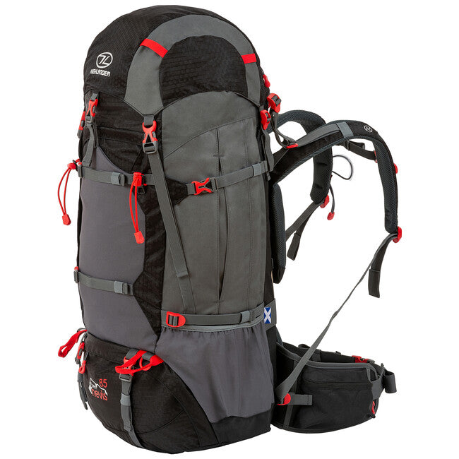 Highlander Ben Nevis zaino 85 L, nero