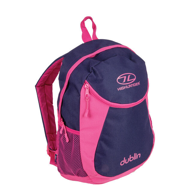Highlander Dublin zaino per bambini 15 L, viola / rosa