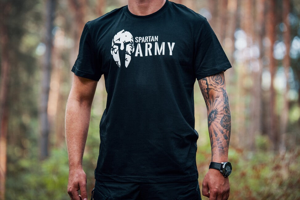 DRAGOWA Spartan army t-shirt 160g/m2, mimetica