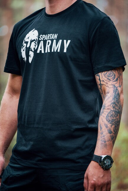 DRAGOWA Spartan army t-shirt 160g/m2, mimetica