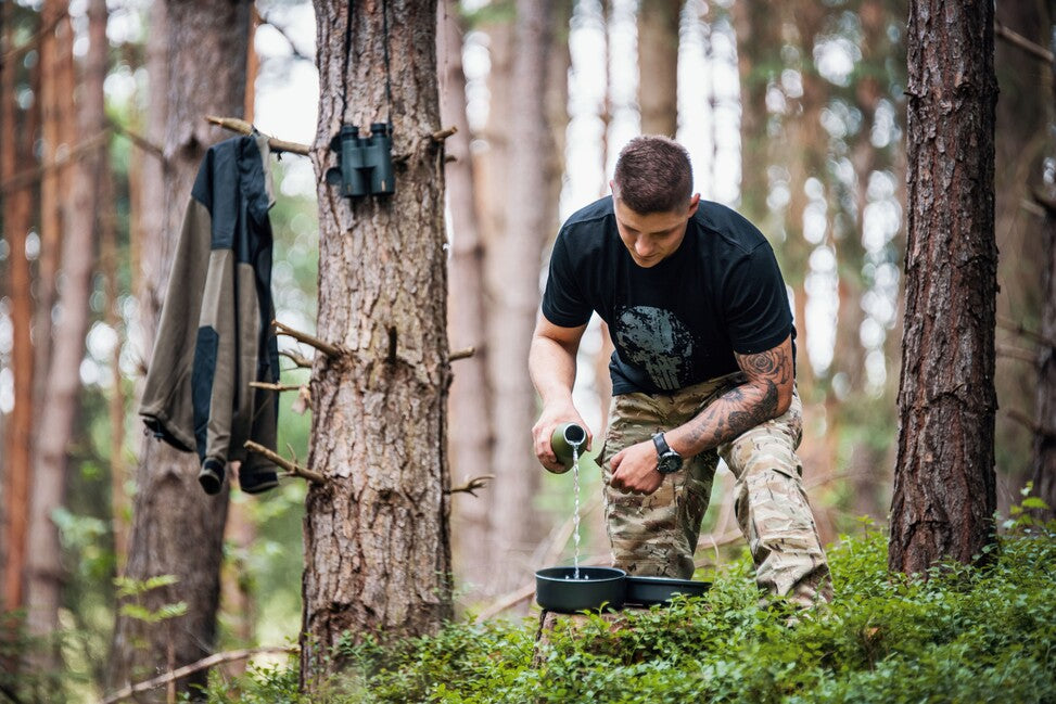 DRAGOWA Frank the Punisher maglietta corta, nero