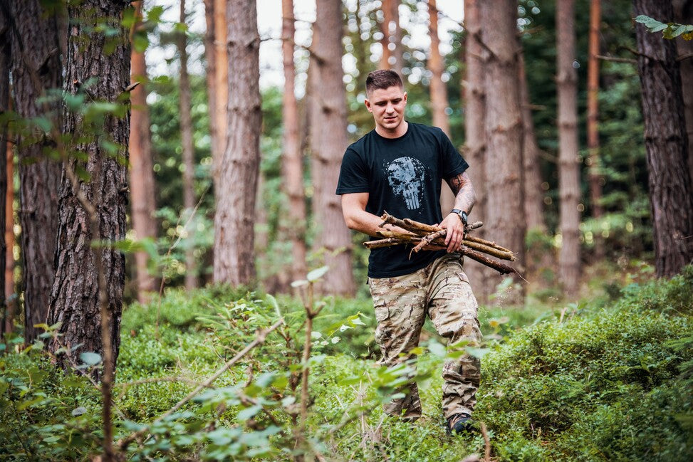 DRAGOWA Frank the Punisher maglietta corta, nero