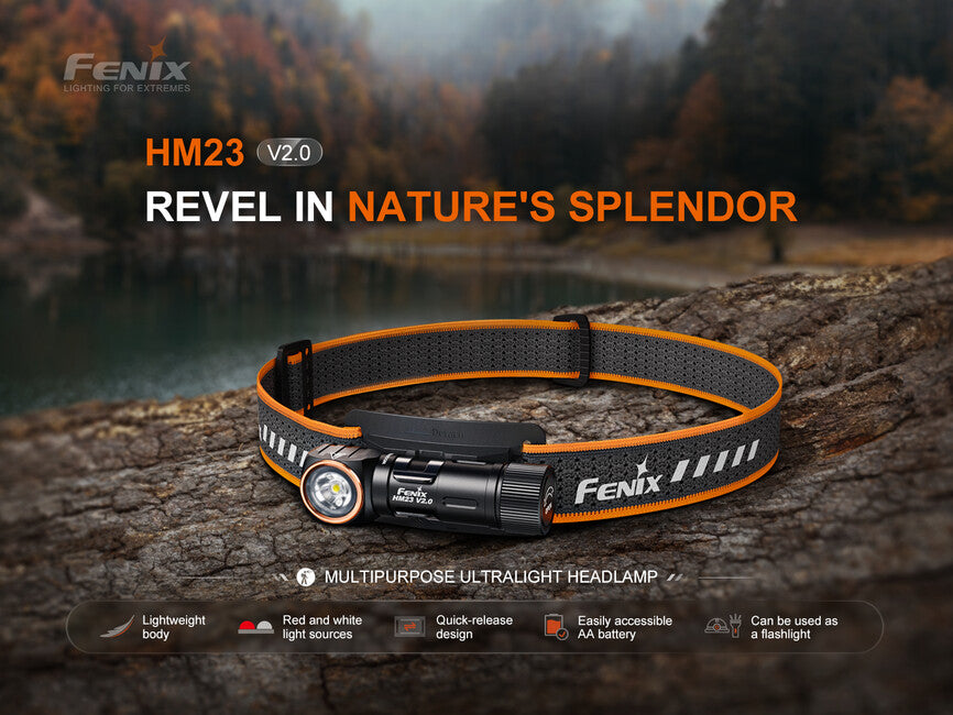 Fenix HM23 V2.0 lampada frontale