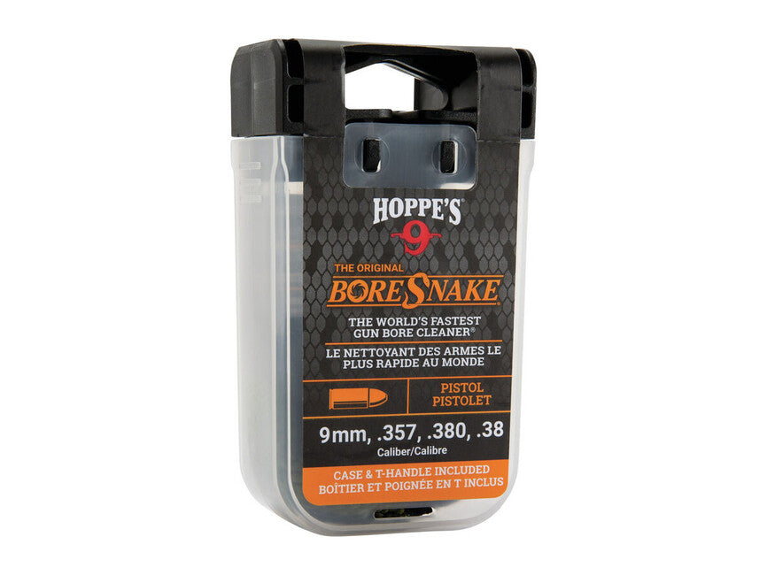 Hoppe's BoreSnake Den Pistola linea di pulizia cal. 9mm/.357/.380/.38