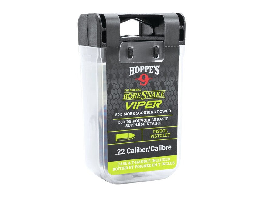 Hoppe's BoreSnake Viper Linea di pulizia con Den Pistol cal. .22LR