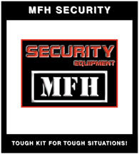MFH Earl giacca security, nera