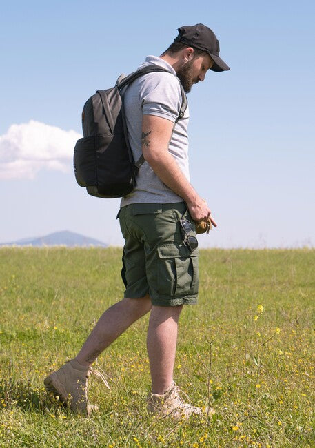 Pentagon 2.0 Pantaloncini BDU Rip Stop, grigio cenerino