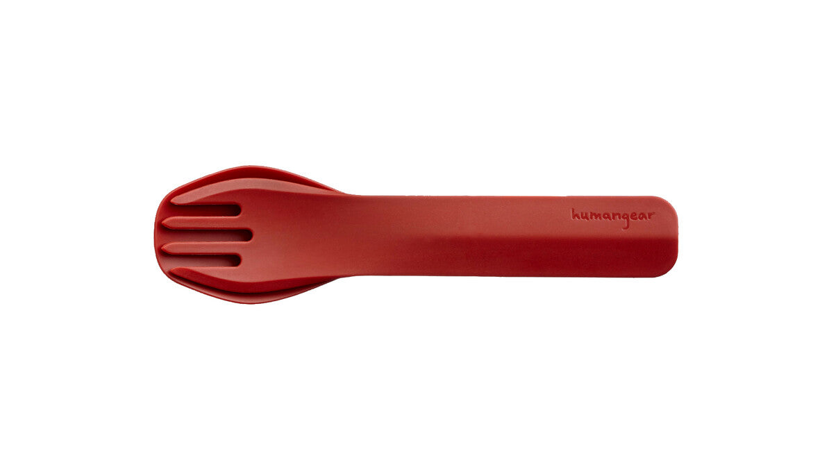 Humangear GoBites DUO posate, rossa