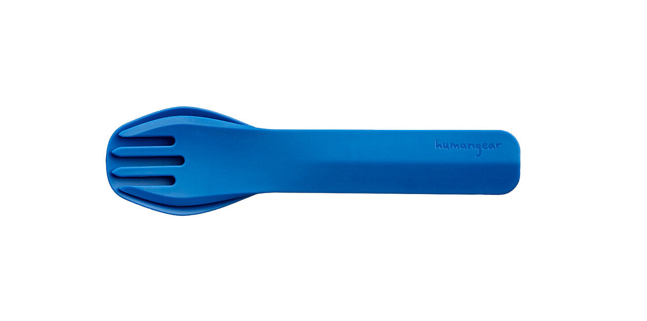 Humangear GoBites DUO posate, blu