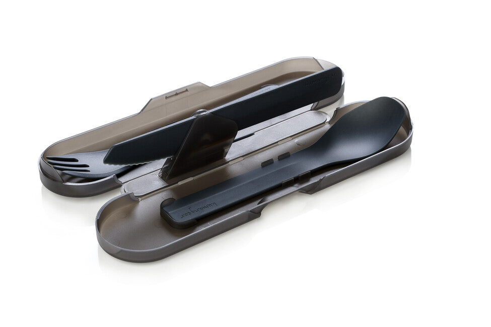 Humangear GoBites TRIO posate, grigio