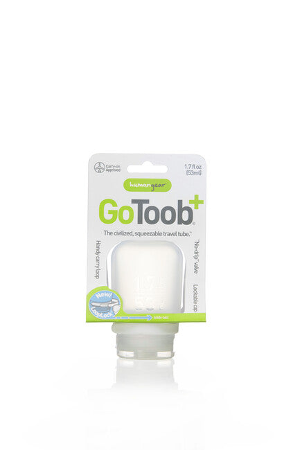Humangear GoToob+ bottiglia da viaggio in silicone / contenitore ' 53 ml, blu scuro