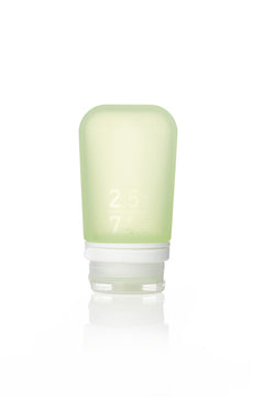 Humangear GoToob+ Silicone Travel Bottle 74 ml, Green