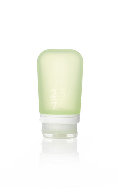 Humangear GoToob+ bottiglia da viaggio in silicone / contenitore 74 ml, verde