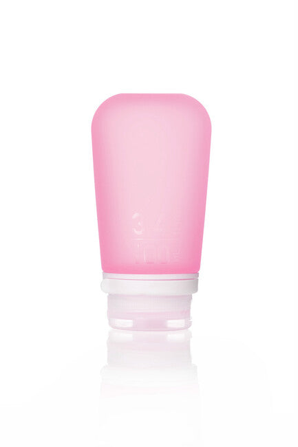 Humangear GoToob+ contenitore per liquidi in silicone 100 ml, rosa