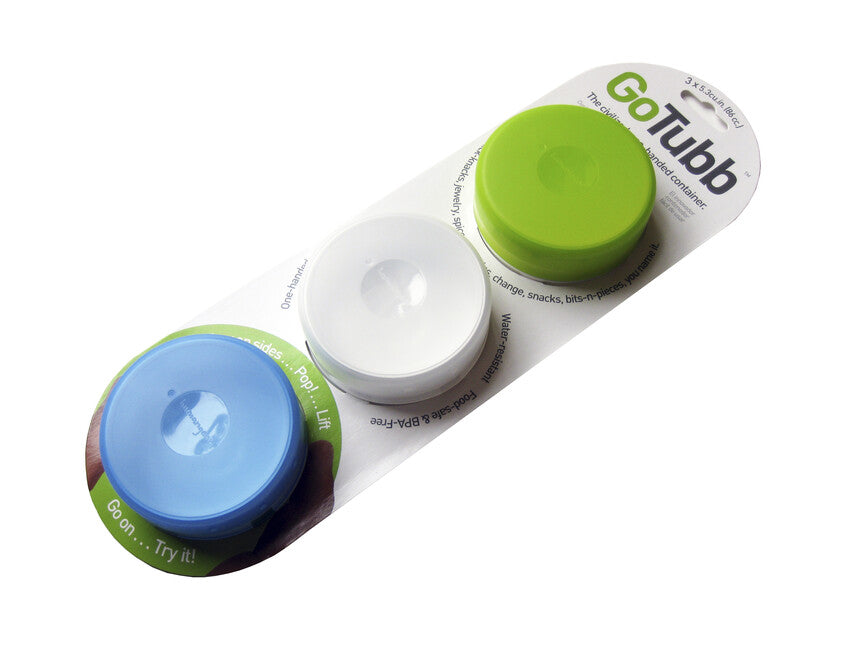Humangear GoTubb set di scatole portaoggetti colorate m