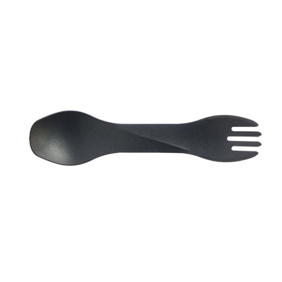 Humangear GoBites Ti-UNO posate confezione singola, nero
