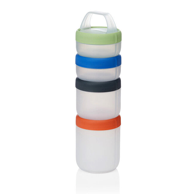 Humangear Stax modular lunch box medium 4 pezzi