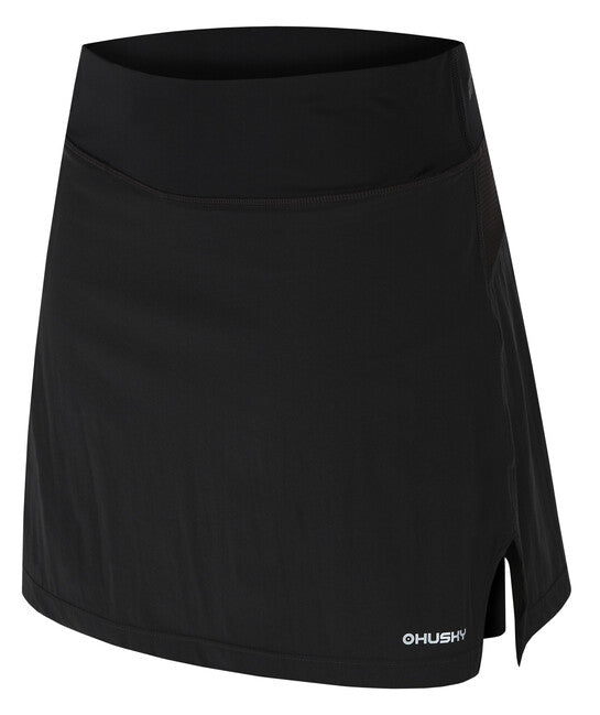 Husky Flamy gonna funzionale da donna con pantaloncini, nero
