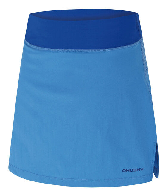 Husky Flamy gonna funzionale da donna con pantaloncini, blu