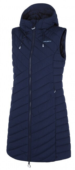 HUSKY Napi ženski hardshell telovnik, temno modra