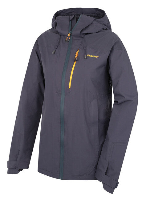 Husky Nicker giacca hardshell da donna, grigio scuro