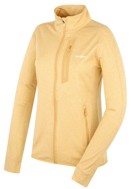 Husky Ane felpa con cappuccio, gialla