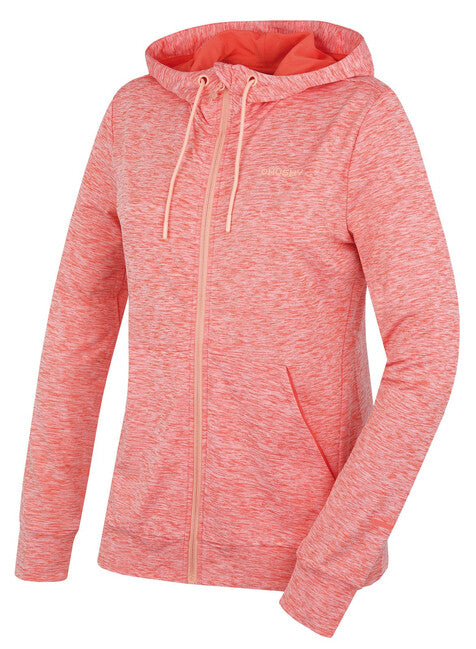Husky Alony felpa con cappuccio da donna, rosa