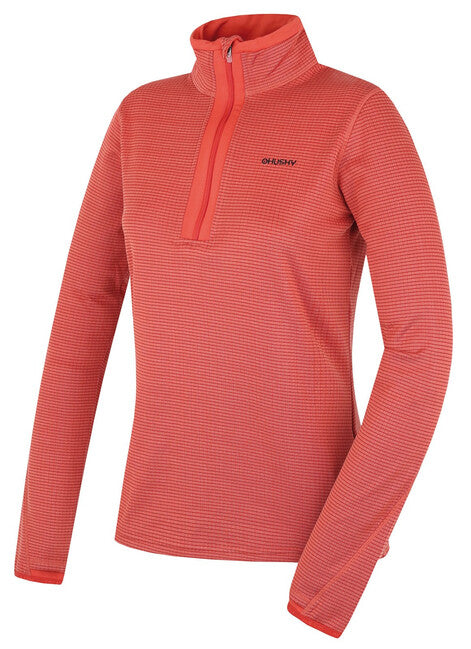 Husky Artic felpa dolcevita da donna, red