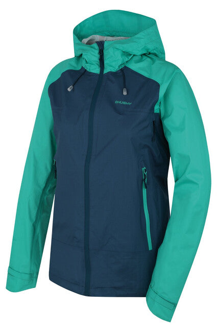 HUSKY Lamy giacca outdoor da donna, turchese/blu