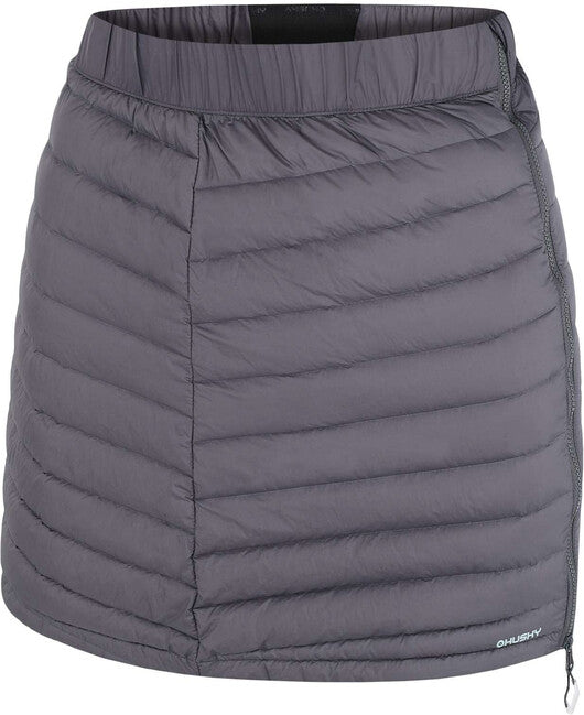 Husky Frozy gonna di piume da donna, grafite