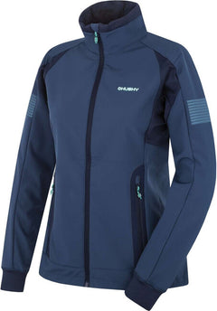 HUSKY Scooby ženska softshell jakna, temno modra