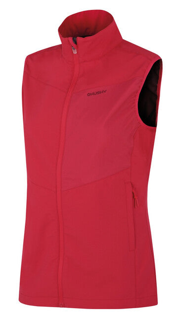 Husky Salien gilet softshell da donna, rosa