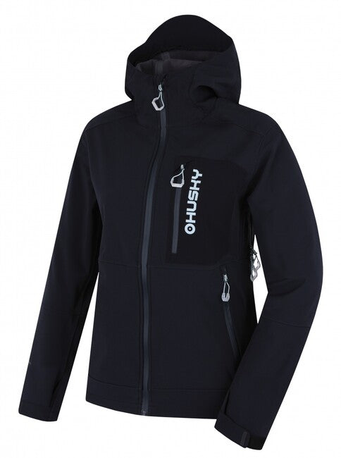 Husky Samai giacca softshell da donna, nera