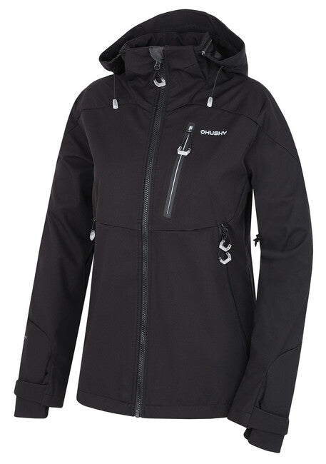 Husky Sauri giacca softshell da donna, nera