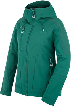 HUSKY Sevan giacca softshell da donna, verde scuro