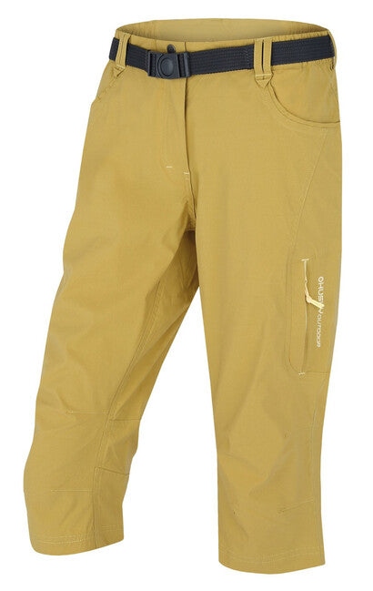 Husky Klery pantalon i 3/4 donna giallo-verde