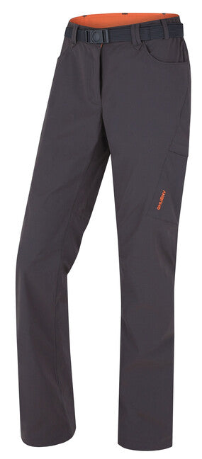 Husky Kahula pantaloni outdoor da donna, grigio scuro