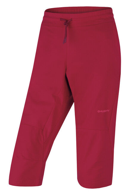 Husky Speedy pantaloni 3/4 outdoor donna, magenta