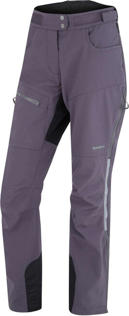 Husky Keson pantaloni softshell da donna, grafite