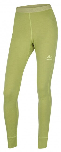 Husky Merea pantaloni termici da donna, verde chiaro