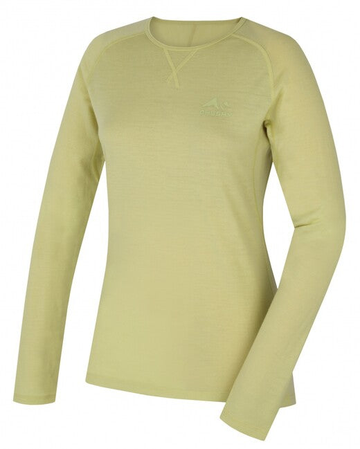 Husky Merow maglia termica da donna a maniche lunghe, verde chiaro