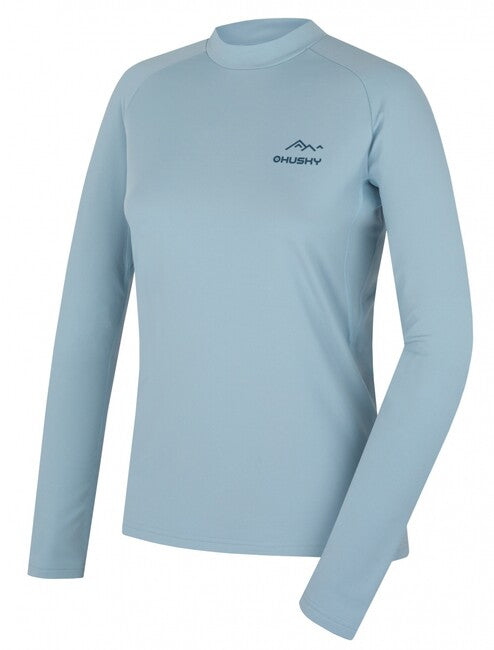 Husky Tromi maglia termica da donna a maniche lunghe, azzurro chiaro
