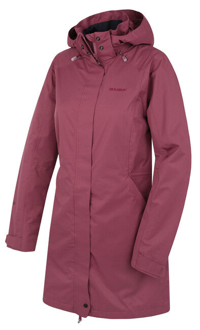Husky Nut cappotto hardshell da donna, bordeaux scuro