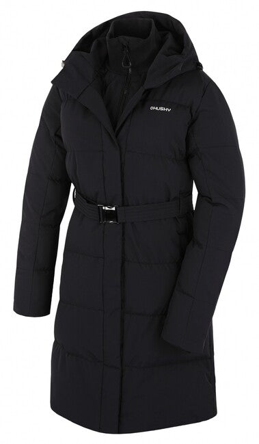 Husky Nerine cappotto imbottito hardshell, nero