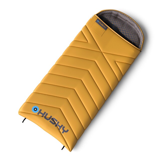 Husky Gizmo sacco a pelo tre stagioni -5, senape