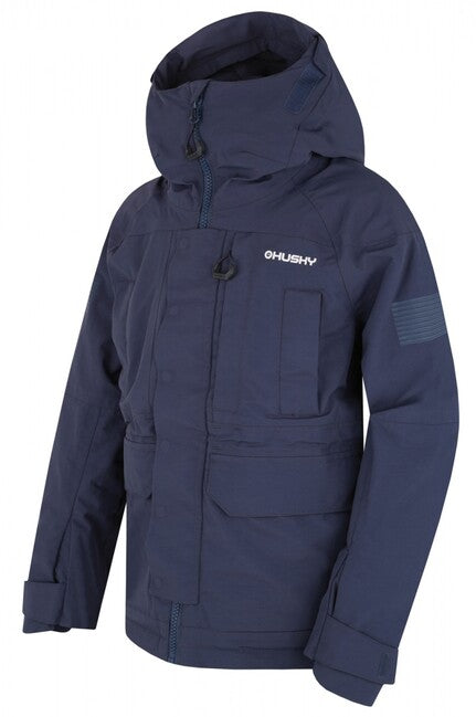 Husky Nigalo giacca hardshell imbottita, blu scuro